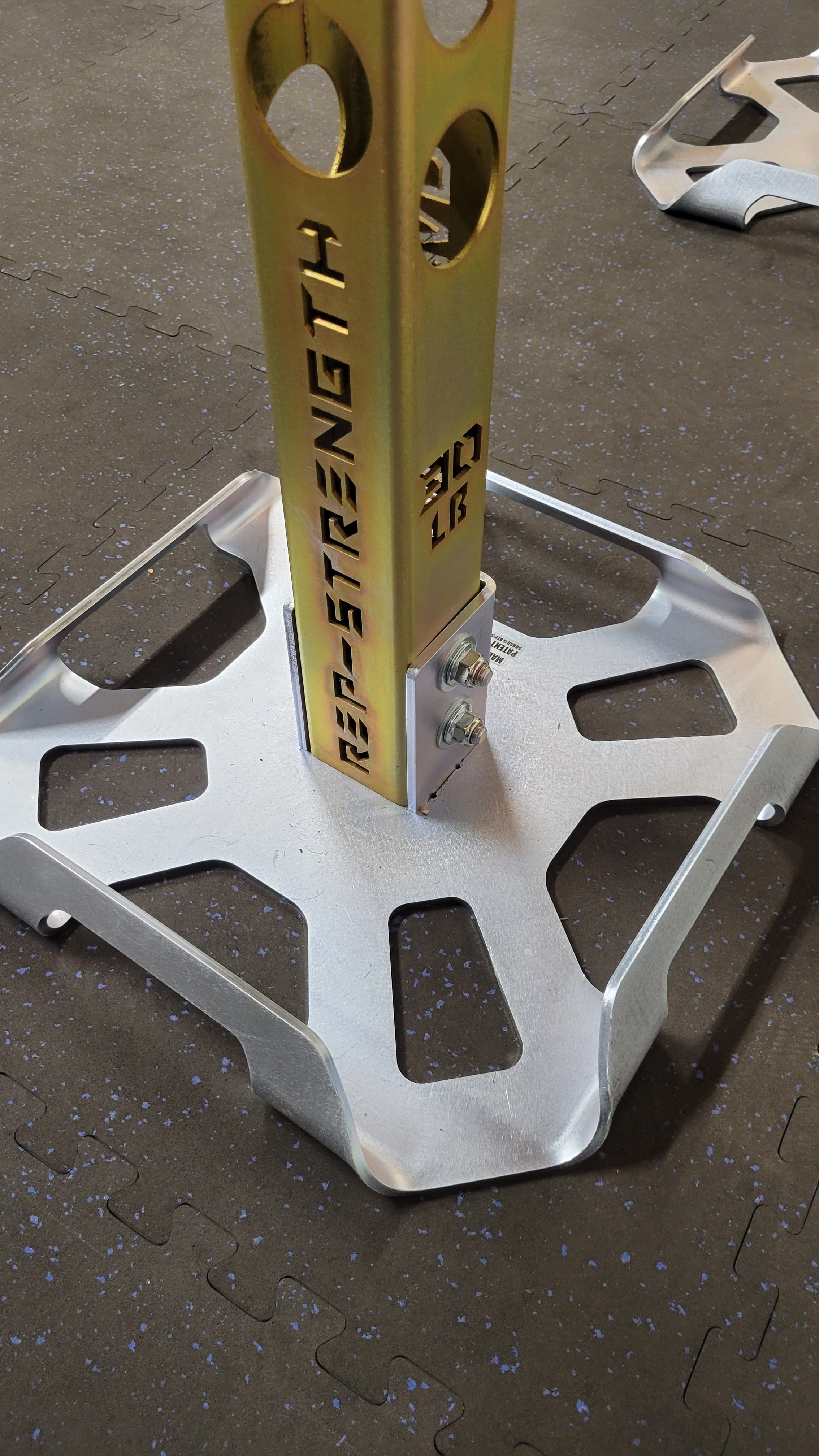REP-STRENGTH Launchpad Bench Press Rack and Spotter System