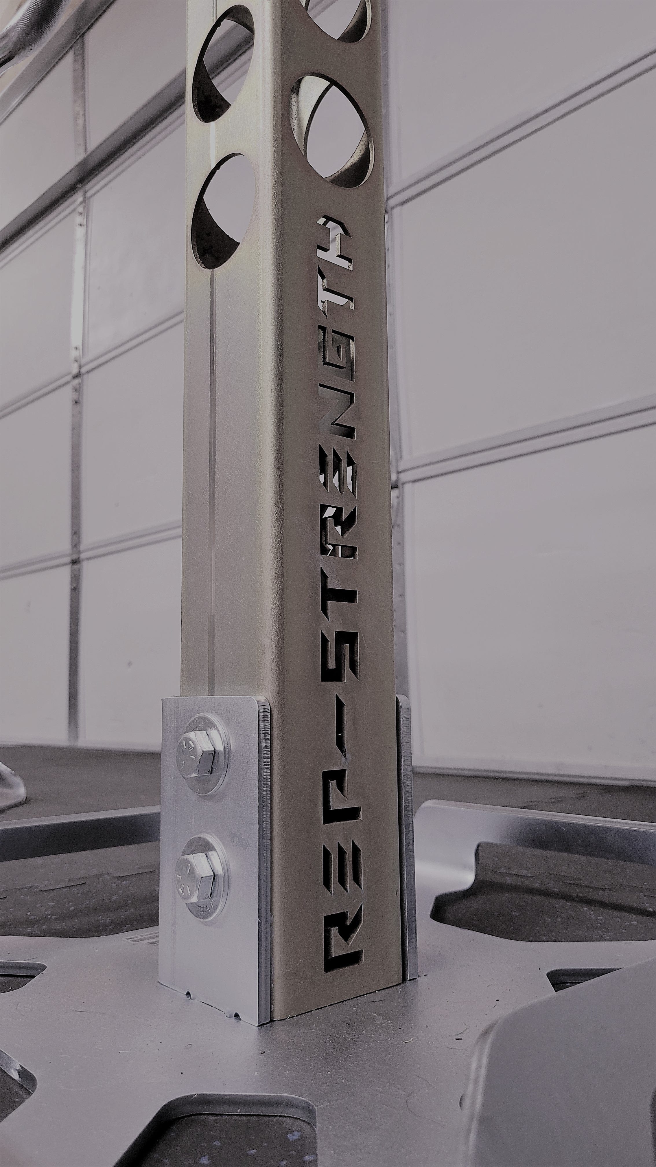 REP-STRENGTH Launchpad Bench Press Rack and Spotter System