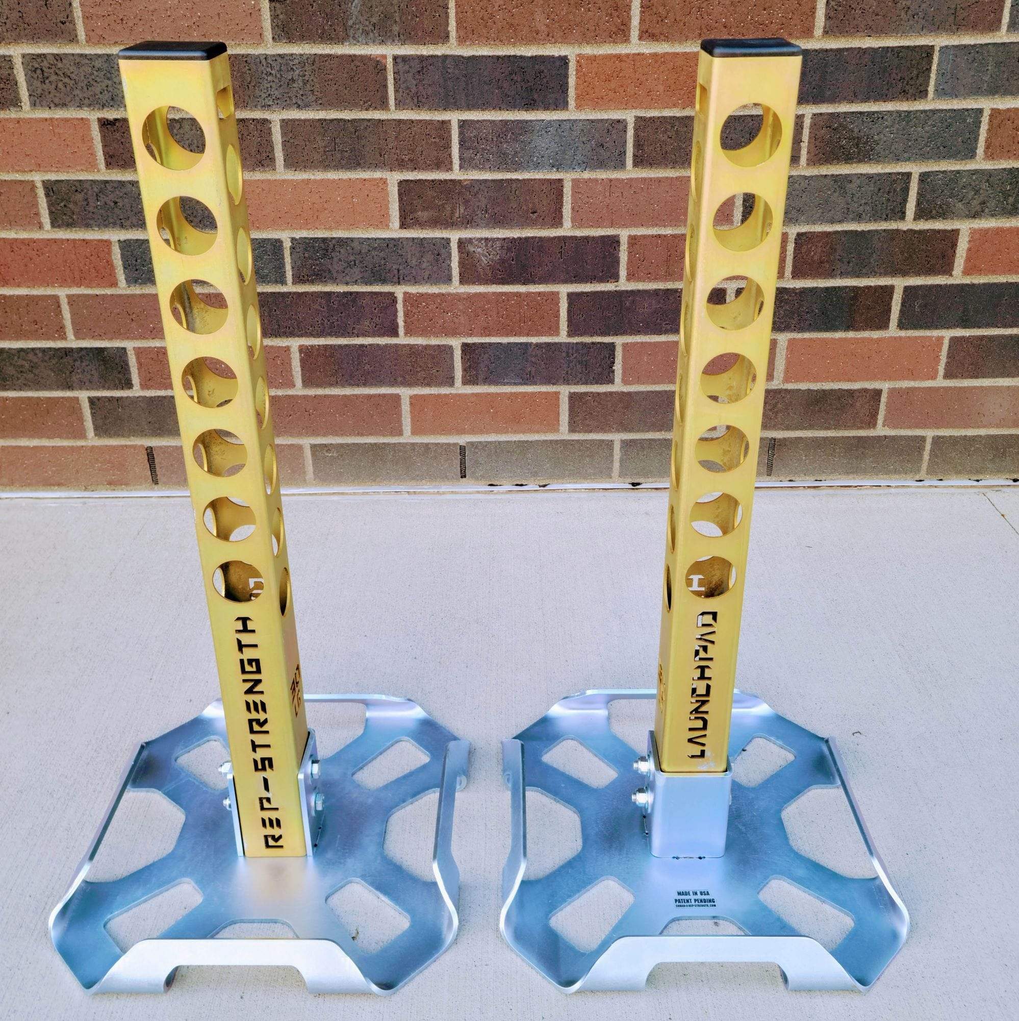 REP-STRENGTH Launchpad Bench Press Rack and Spotter System