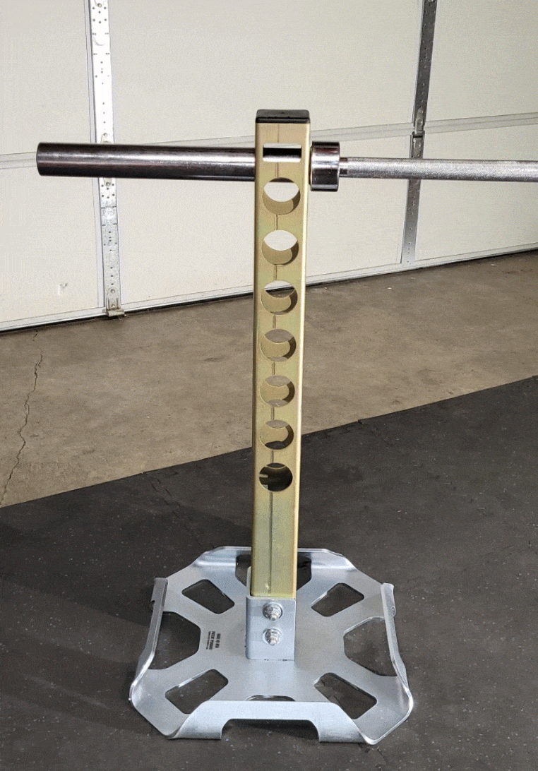 REP-STRENGTH LaunchPad Portable Bench Press Rack and Spotter System